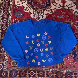 Harry Styles Love on Tour Concert Crewneck (cropped)